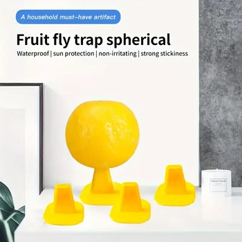 Παγίδα μύγας-μπάλα από PP υλικό για κολλώδεις μύγες φρούτων, μάρκα spdak, μη εισαγόμενη.