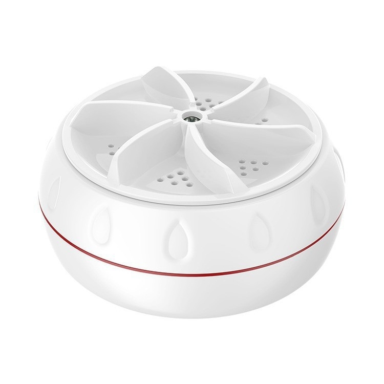 Mini mașină de spălat cu găleata pentru lenjerie intimă și șosete, curățare portabilă cu turbină, alimentare USB 5V, 30W, capacitate 901 ml