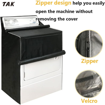 Κάλυμμα πλυντηρίου – Oxford ύφασμα, προσαρμόσιμο, σύγχρονο μινιμαλιστικό στυλ