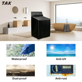 Κάλυμμα πλυντηρίου – Oxford ύφασμα, προσαρμόσιμο, σύγχρονο μινιμαλιστικό στυλ