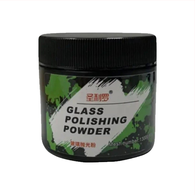Sanliro automa stikla pulēšanas pulveris – cerija oksīds pamats olī filmas noņemšanai, noņem ūdens traipus, 3 gadi derīguma termiņš, kvalitātes standarts Q/GZHY 003-2025