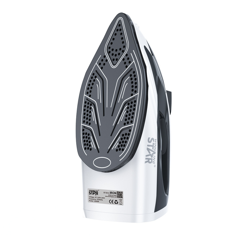 WINNING STAR ST-2024 Rokas pārvietojamais tvaika gludināmais aparāts drēbēm, 110V, 1100–1300 W, 50/60 Hz