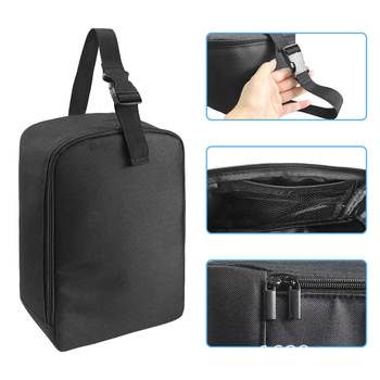 Τσάντα αποθήκευσης ταξιδιού για φορητές ατμομηχανές σιδερώματος — χέρι-τσαντα στυλ, πολυεστέρας, πολυχρηστικός οργανωτής ταξιδιού, μακιγιά, γραφείου και σαλονιού (μοντέλο: Black Steam Engine Storage Bag)