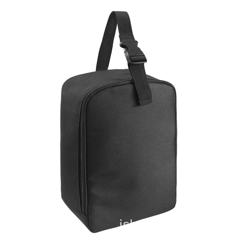 Kézitáskás utazási tároló táska hordozható párás vasalóhoz — poliészter, többfunkciós szervező utazáshoz, smink, asztali és nappali tárolására (modell: Black Steam Engine Storage Bag)