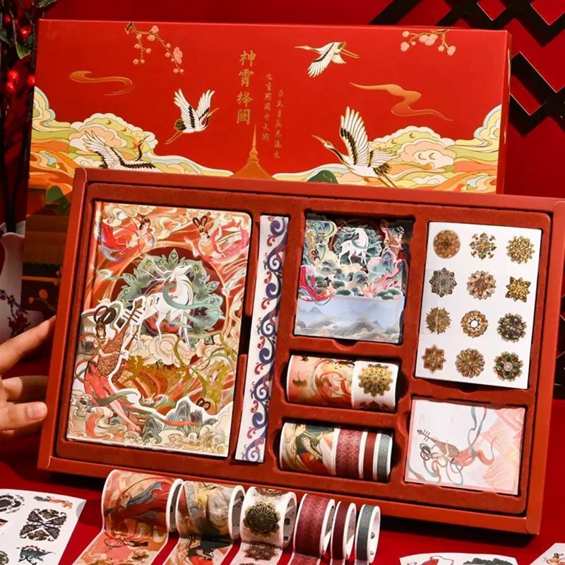 Tongtai notesz — kreatív, trendi stílus; PU borító, ragasztott kötés, papír: nyers fa cellulóz, 200 oldal