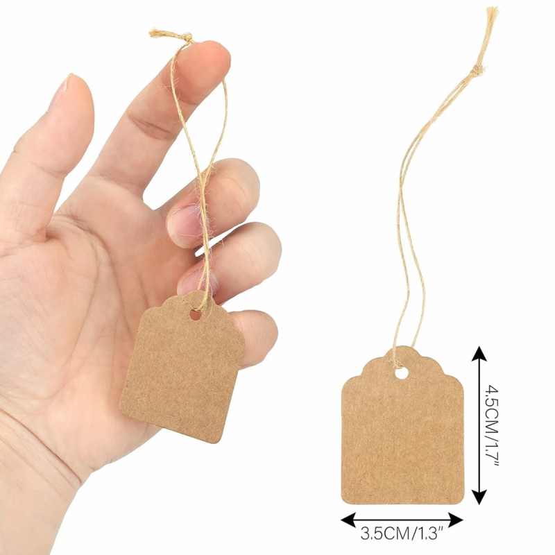 Juvelyrinių prekių kainų etiketės, tuščios etiketės, 500 vienetų pakuotė, skirta įpakavimui ir dovanoms