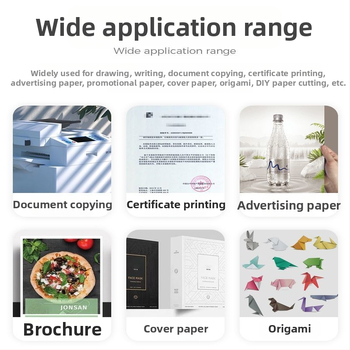 A4 печатна хартия за копиране и рисуване — 70–80 г, 100 листа, дървесна целулоза, персонализирана обработка