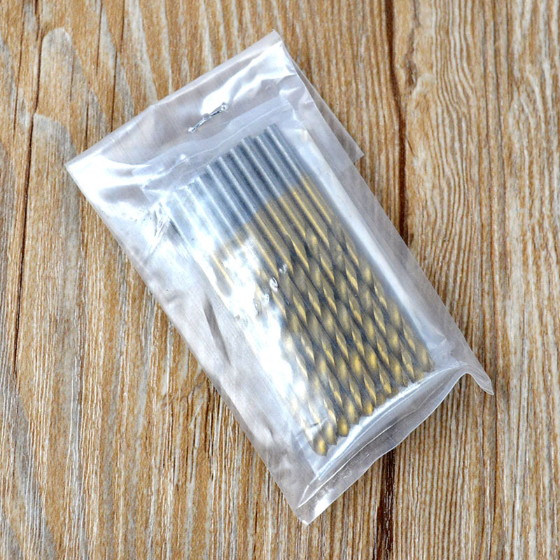 Autonomy HSS титаново покрити нитридирани спирални свредла комплект, 50 бр., за метал и дърво