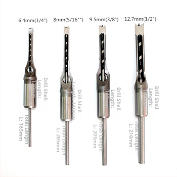 Ξυλουργικό τρυπάνι για τετραγωνική οπή – για mortise και tenon, τετράγωνο τρυπάνι, 1 τεμάχιο, μάρκα: Άλλο