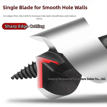 Kejie дърводелско свредло за дълбоки отвори, удължена права дръжка, шестограмен държач, дължина 230–460 мм, за дупки на ключалки за врати