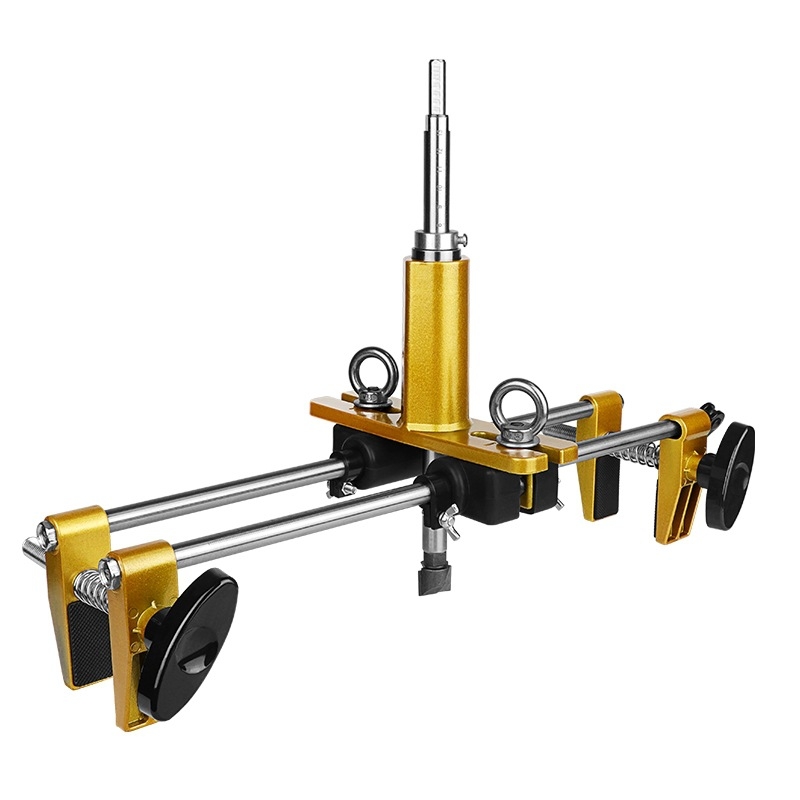 Li Jia Craftsman – комплект за пробиване на дупки в дървена врата за монтаж на ключалка, серия Wooden door punching; диаметър на резача 30 мм; дължина на режещия нож 80 мм; диаметър на дръжката 5 мм