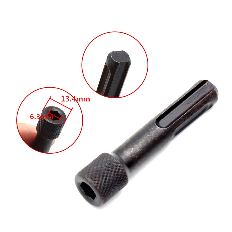 Hatszögletű bit hosszabbító rúd mágneses bit-tartó hüvely