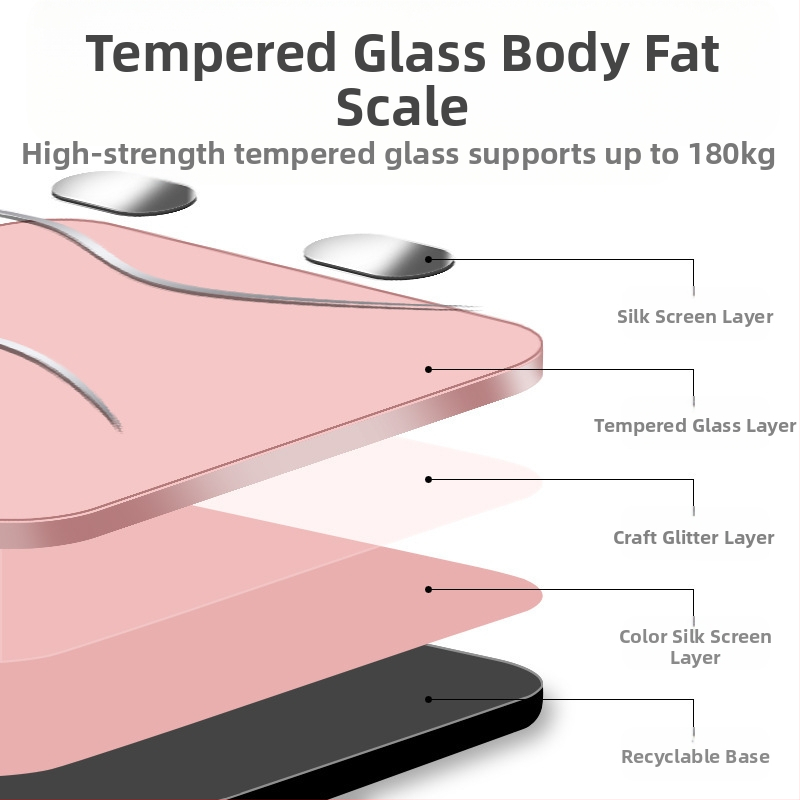 KAISO elektroninis kūno svorių matuoklis su Bluetooth ir programėle, išmanus namų kūno svorio matuoklis, matuoja svorį, riebalus, kalorijas ir drėgmę, maksimalus svoris 180 kg