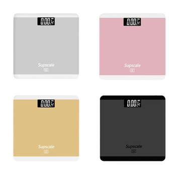 Elektroninės svėrimo svarstyklės svoriui matuoti, japonų stilius, paprastas dizainas (Maksimali apkrova: 180 kg; Maitinimas: baterija su USB įkrovimu; Funkcija: svorio matavimas)