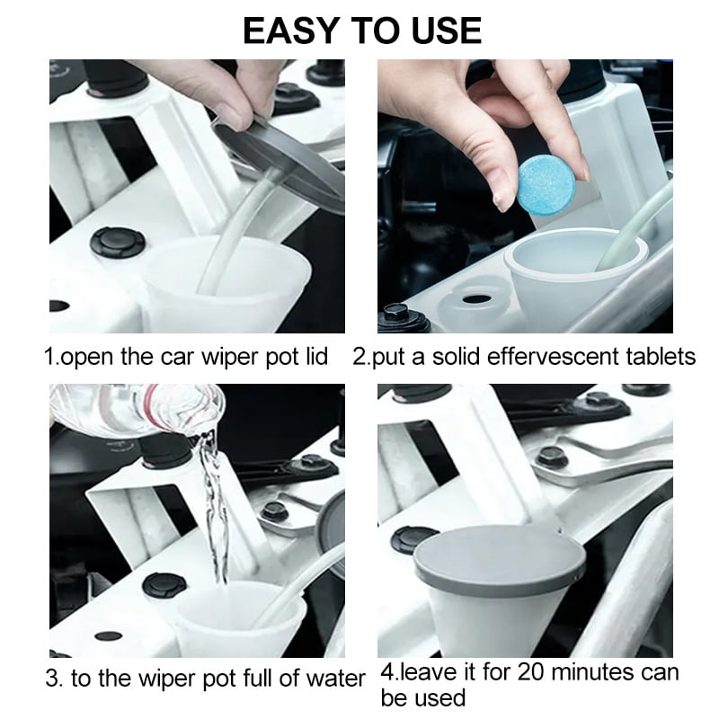 Auto priekšējā stikla eļļas plēves noņemējs; privāta zīmola pielāgošana iespējama; derīguma termiņš 3 gadi; apstrāde un pielāgošana pieejama.