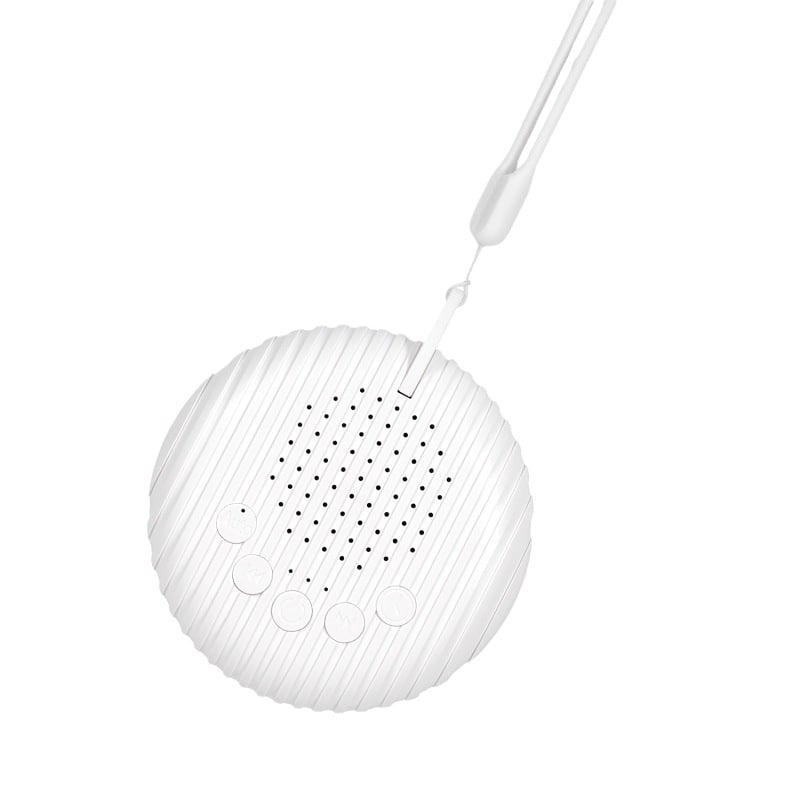 Mașină de zgomot alb pentru somnul bebelușului – dispozitiv de birou cu temporizare și funcții muzicale, baterie încorporată, autonomie peste 12 ore