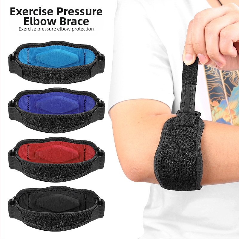 Kompresinės alkūnės apsaugos suaugusiems – tinkama krepšiniui, badmintonui ir tenisui; medžiaga: audinys, EVA, Lycra