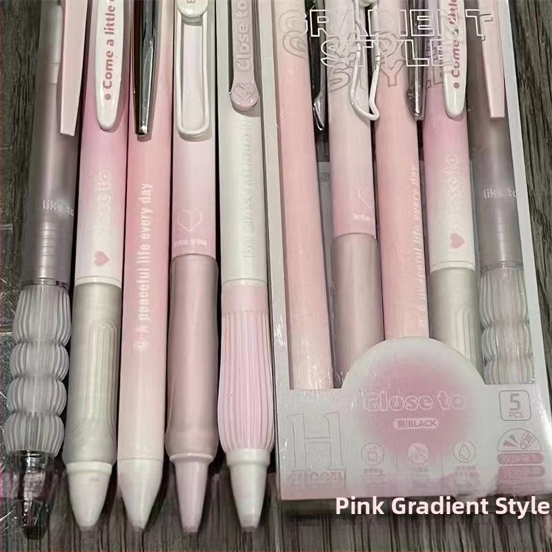 Priehľadný set štetcových pier s odolnou CS špičkou, nevymazať, pre študentov