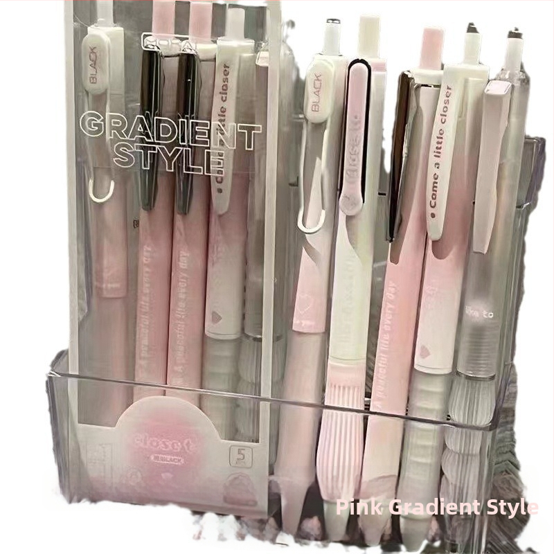 Priehľadný set štetcových pier s odolnou CS špičkou, nevymazať, pre študentov