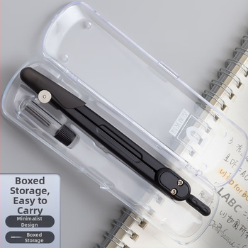 Fém körző diákoknak, professzionális rajzoláshoz, multifunkcionális geometria és mechanikus tervező eszköz, modell ACS90884, M&G márka