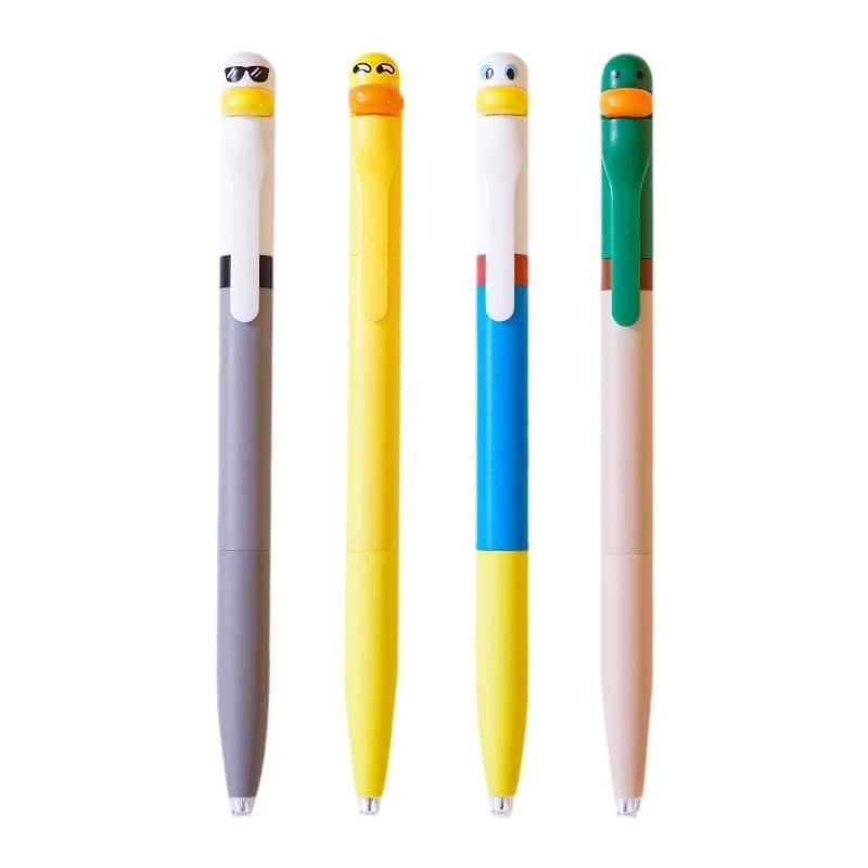 Vízbázisú toll – Magic Duck sorozat, műanyag test, tollhegy anyaga: egyéb anyagok, kacsa mintával