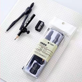 Little Fish 2218 метален компас за чертане, комплект от 2 части