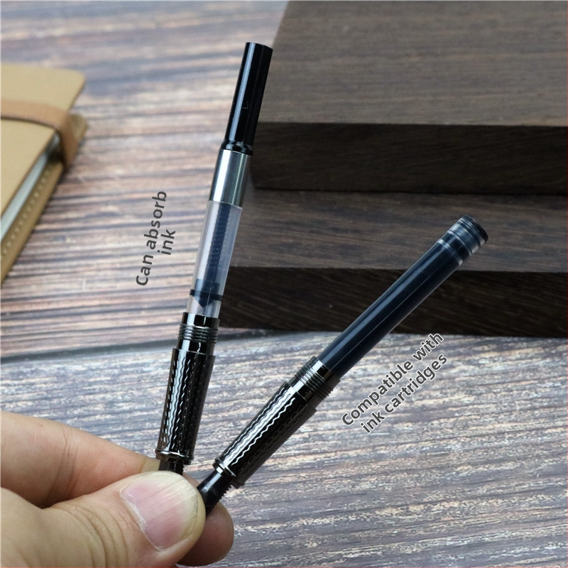 Pero Eternal Life – kovové telo z meďe, otáčavý systém nasávania atramentu, tlačené logo