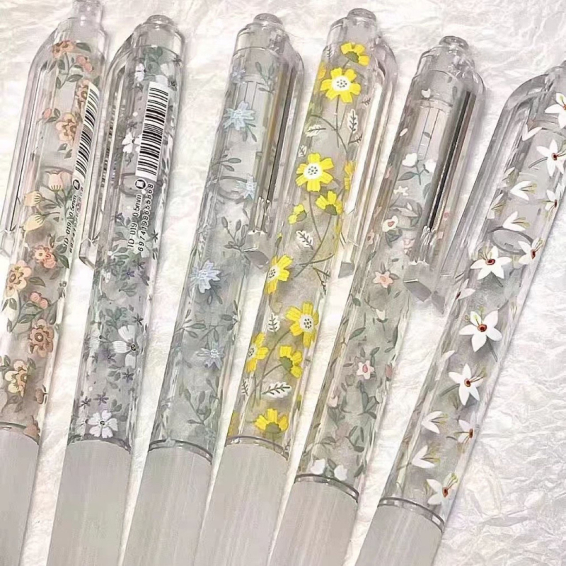 Гел писалка с върха от неръждаема стомана, пластмасов корпус, неизтриваема