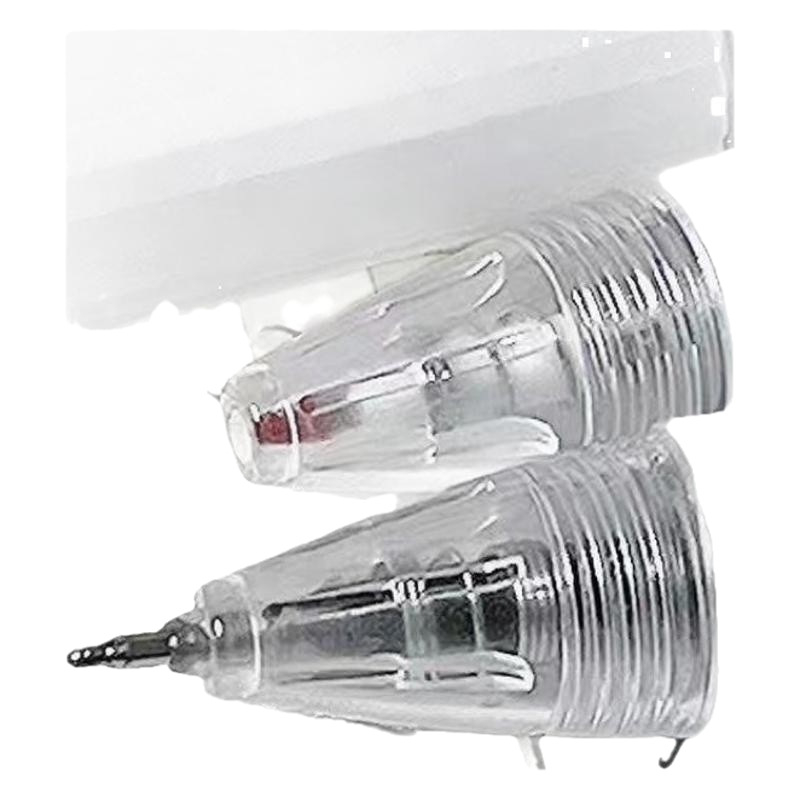 Гел писалка с върха от неръждаема стомана, пластмасов корпус, неизтриваема