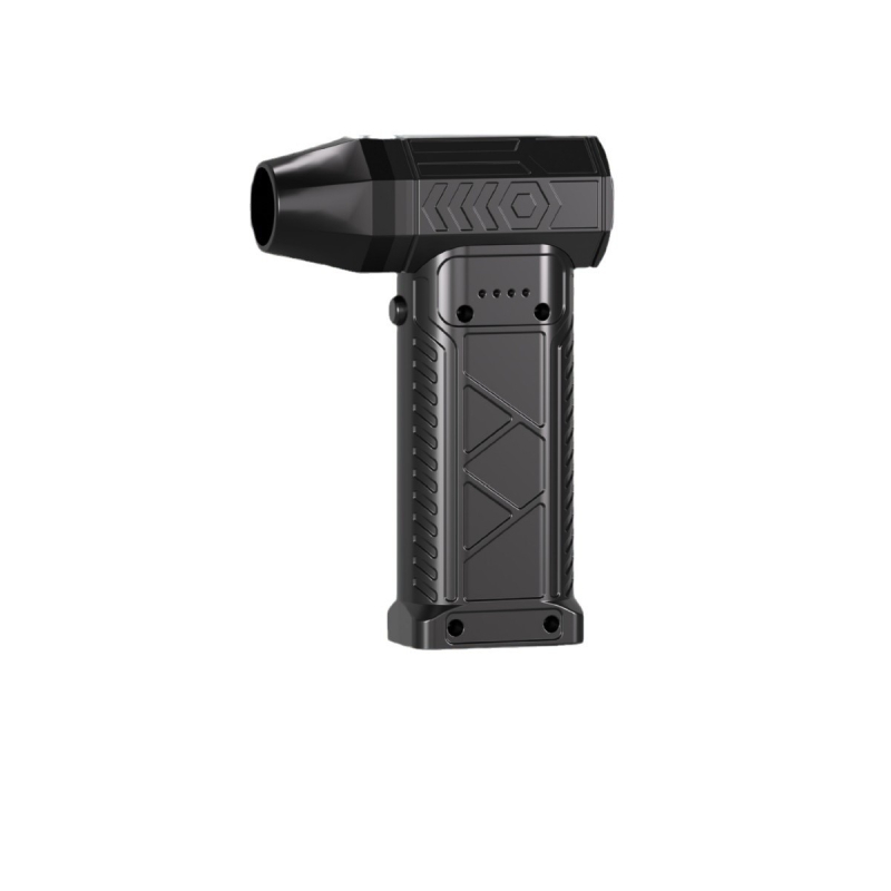 Ръчен USB вентилатор с вградена батерия 4000–6000 mAh, безчетков мотор, 3 скорости, време на работа 3–6 ч.