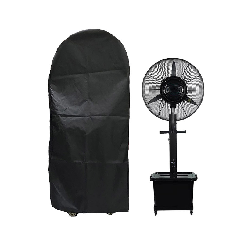 Kryt za ventilator protiv prašine, poliester tkanina (99% poliester), PVC sekundarni materijal, prilagodljiv, za stolne i podne ventilatore