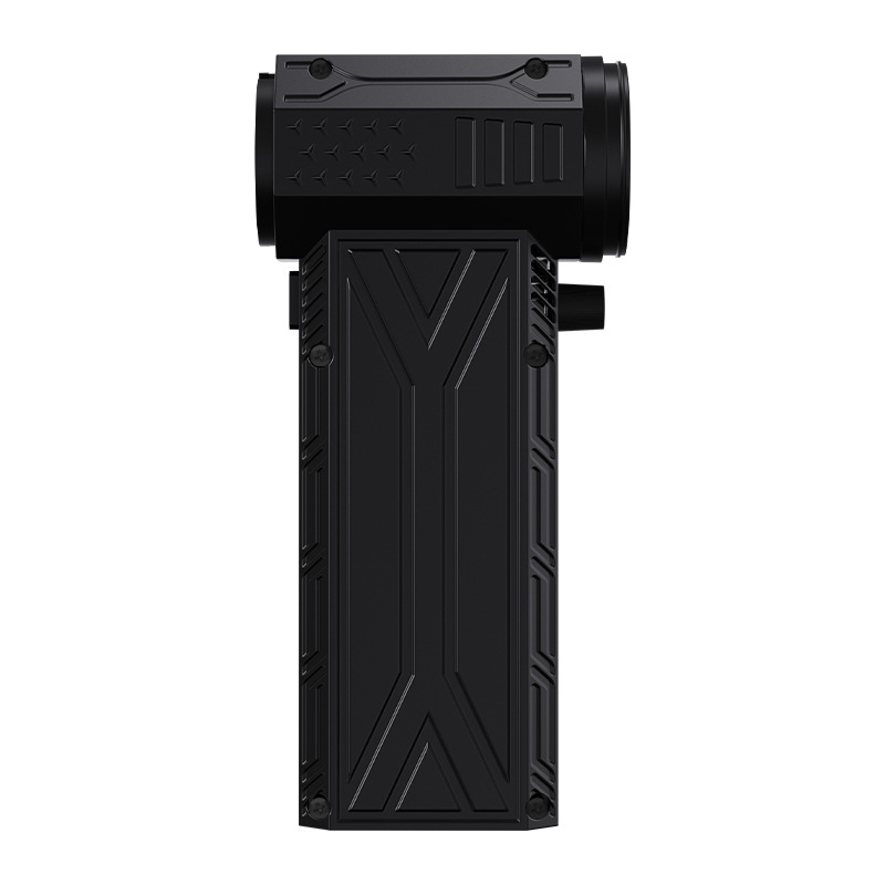 Kemping kézi ventilátor brushless motorral, beépített 2000–4000 mAh akkumulátor, 2-az-1-ben fúj és szív funkció, USB tápellátás