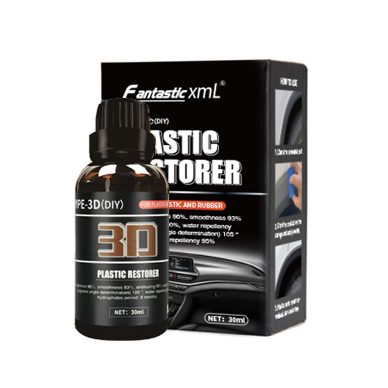 Automobiļu iekšējām plastikāta detaļām ar kristāla pārklājumu – neorganiskas spīduma atjaunošanas līdzeklis – 30 ml – žūšana 3 minūtēs – derīguma termiņš 3 gadi