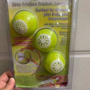 Μπάλες διατήρησης φρεσκάδας και αποσμησης για το ψυγείο – PP υλικό, Leju Lefu