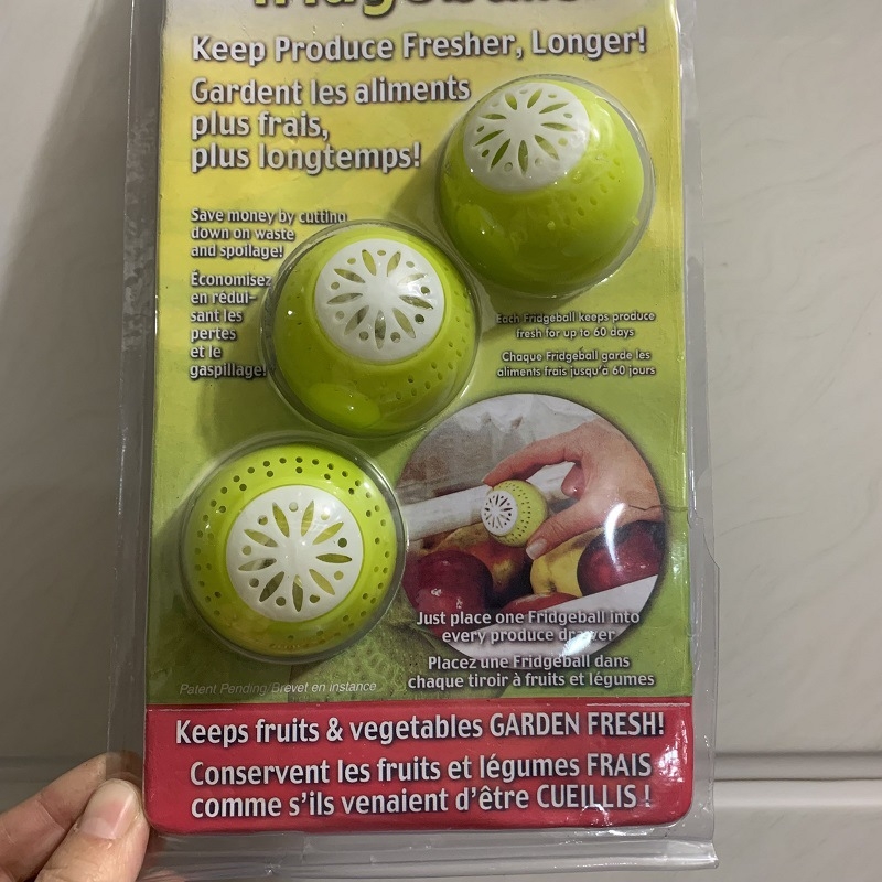 Hűtőszekrényhez való ásványi frissesség-golyók – dezodorációs hatás, PP anyag, Leju Lefu