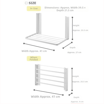 Πτυσσόμενο ράφι πετσετών με στήριξη στον τοίχο με αναρρόφηση, από ανθρακούχο ατσάλι, 1 ράφι, για μπάνιο και κουζίνα (χωρίς διάτρηση)