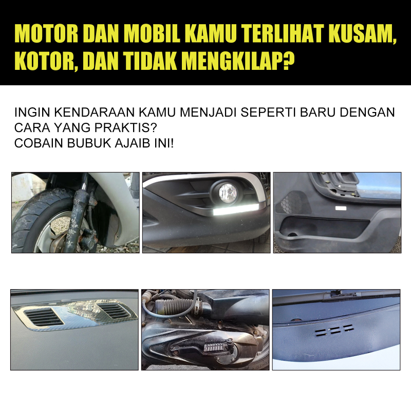 Rayhong plastmasas atjaunošanas līdzeklis auto un motociklam – pulēšana un kopšana plastmasas korpusiem un instrumentu panelim