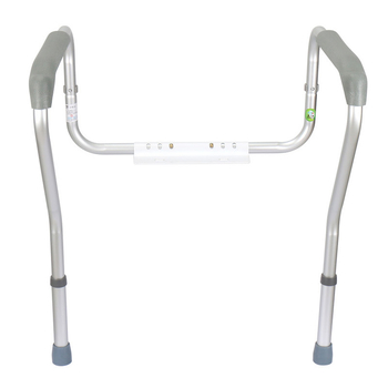 Дръжка за тоалетна в банята – марка FZK, алуминиева сплав, модел FZK-180003, монтаж без пробив, антиплъзгаща