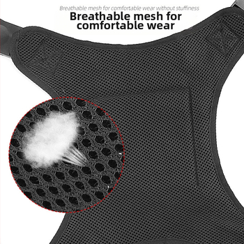 Vesto stiliaus diržas ratams su apsauga nuo kritimų, Oxford audinys, plastikinė sagtis, nailoninis dirželis, suaugusiems