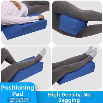 Μαξιλάρι ανύψωσης κάτω άκρου με σχέδιο U- και S-μορφής για ανύψωση ποδιού, ιατρικό εργαλείο, Κλάση Ι, υλικό: ύφασμα, κατάλληλο για ηλικιωμένους και έγκυες