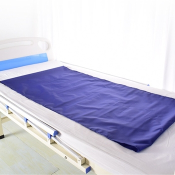 Плъзгащ лист за прехвърляне в леглото — Yingkang, нейлон; за прехвърляне на възрастни между леглата; спестява време и усилия; улеснява завъртане и ставане