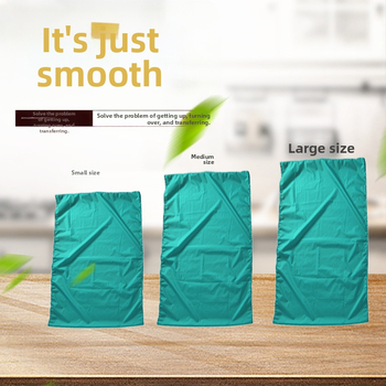 Плъзгащ лист за прехвърляне в леглото — Yingkang, нейлон; за прехвърляне на възрастни между леглата; спестява време и усилия; улеснява завъртане и ставане