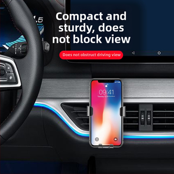 C5 автомобилен държач за телефон – пластмасов, универсален за мобилни телефони, подходящ за бордово използване