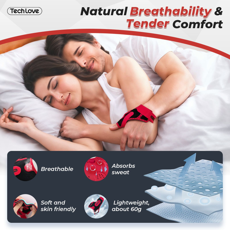 Orteza de încheietură pentru tenis - fibră poliesterică, protecție la entorse, susținere a încheieturii