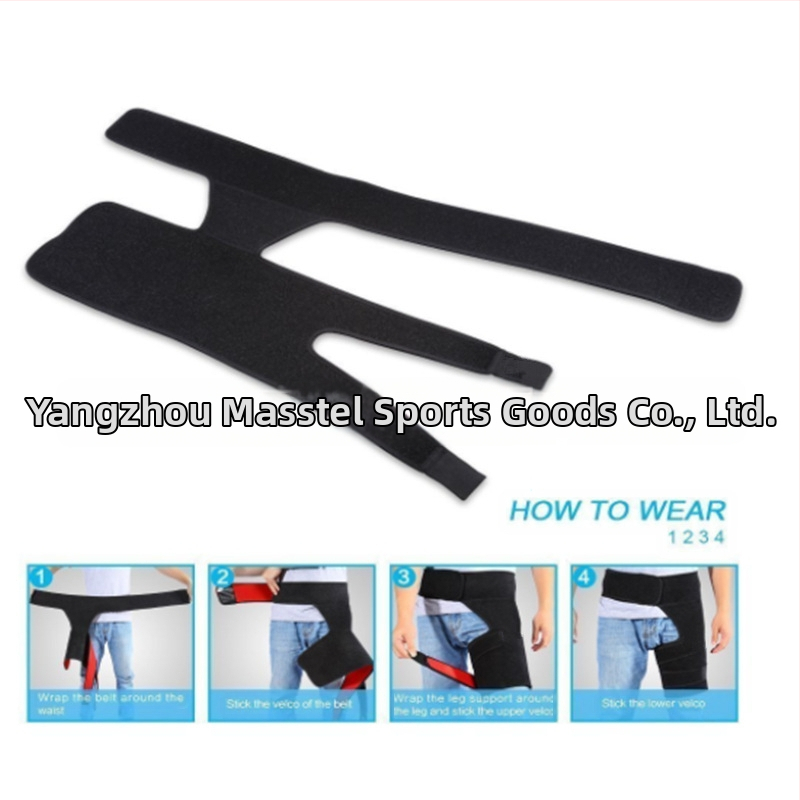 Mastette Интегриран колан за защита на кръста и краката за фитнес и вдигане на тежести — гумен защитен протектор за всички спортове