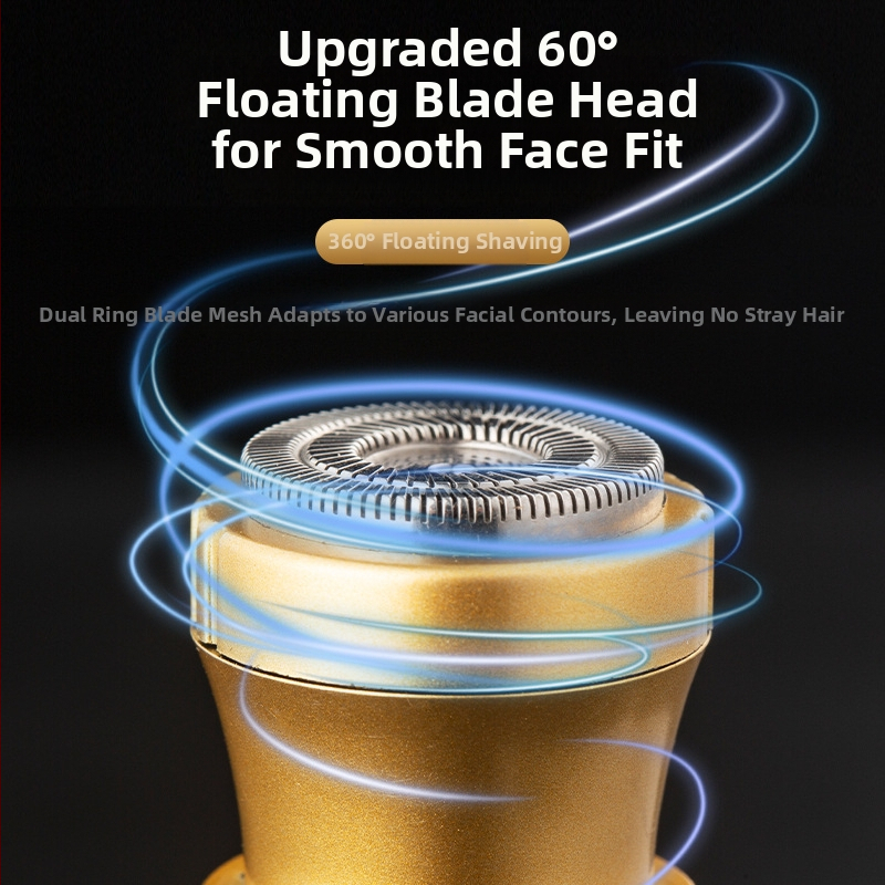 Тример за носни косми - презареждащ се, компактна, премахваща се глава за почистване, вградена батерия 300–500 mAh, автономия над 30 дни