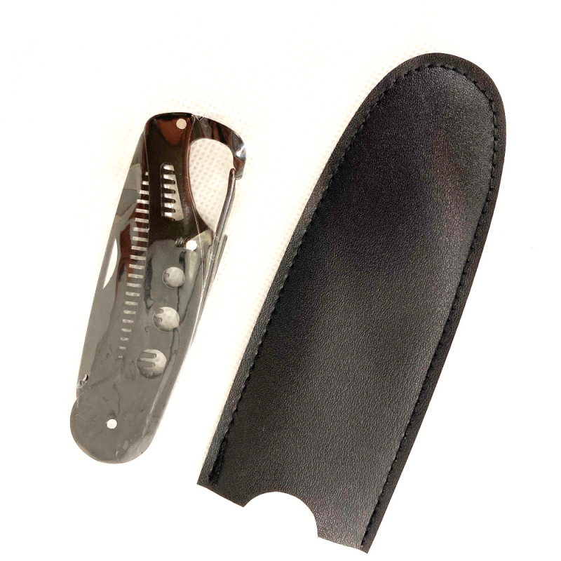 Praktiškas barzdos priežiūros rinkinys – sulankstomas nerūdijančio plieno šukos, HK prekės ženklas, kilmė Sičuano regionas, licencijuota privataus prekės ženklo etiketė