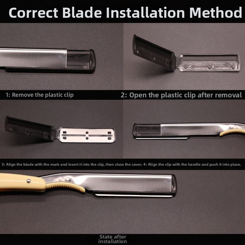 Унисексен ръчен бръснач – старомоден стил за бръснене на лице и брада