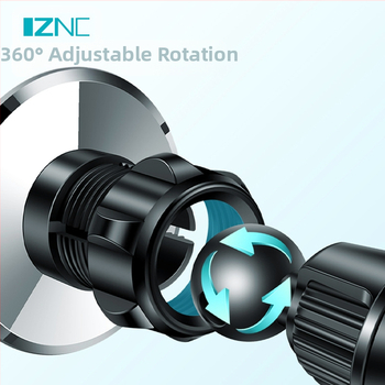 Автомобилен магнитен държач за въздушен отвор, 360° въртене, универсален модел H25, магнит от цинков сплав