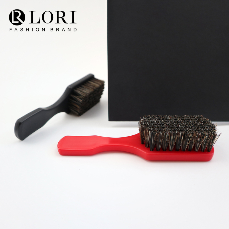 Βούρτσα γενειάδας με τρίχες νάιλον και μαλλί αλόγου, πλαστική κοντή λαβή, μήκος τριχών 2 cm, συνολικό μήκος 15,9 cm, 1 τεμάχιο